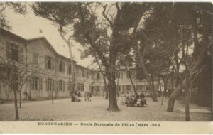 Caprionis AMO réemploi diagnostic ressources ancienne école normale de filles Montpellier