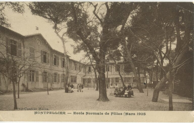 Caprionis AMO réemploi diagnostic ressources ancienne école normale de filles Montpellier